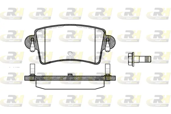 Brake Pad Set, disc brake (2833.00)