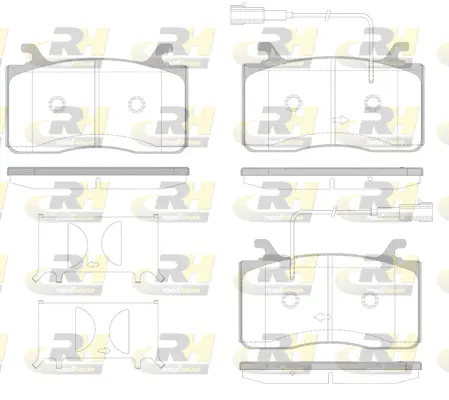 Brake Pad Set, disc brake (21759.12)