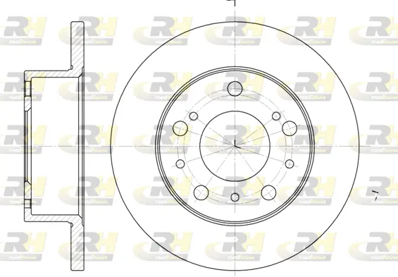 Brake Disc (6168.00)