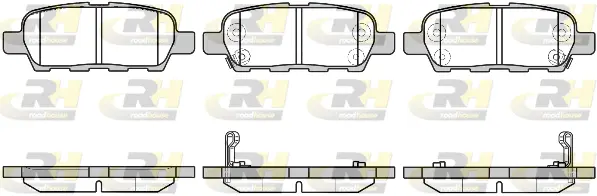 Brake Pad Set, disc brake (2876.29)