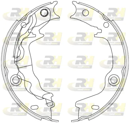 Brake Shoe, parking brake (4676.00)