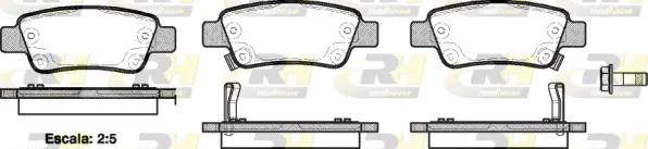 Brake Pad Set, disc brake (21290.02)