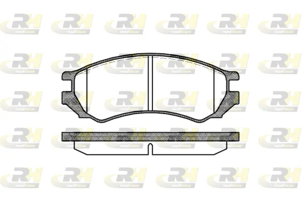 Brake Pad Set, disc brake (2344.00)