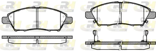 Brake Pad Set, disc brake (21210.02)