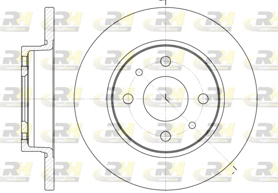 Brake Disc (6089.00)