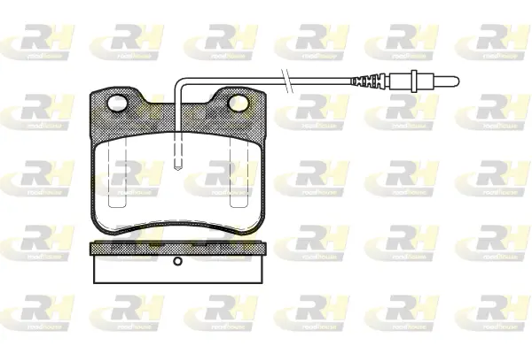 Brake Pad Set, disc brake (2247.24)