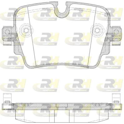 Brake Pad Set, disc brake (21572.00)