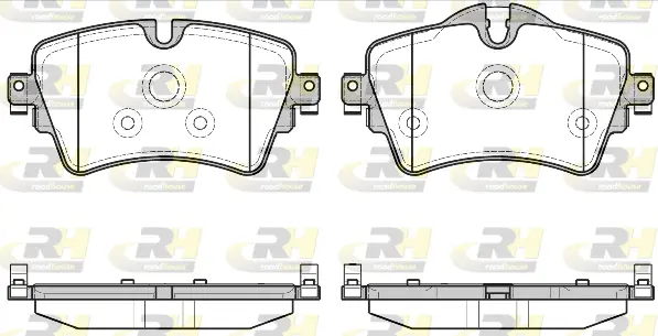Brake Pad Set, disc brake (21599.08)