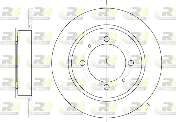 Brake Disc (6447.00)