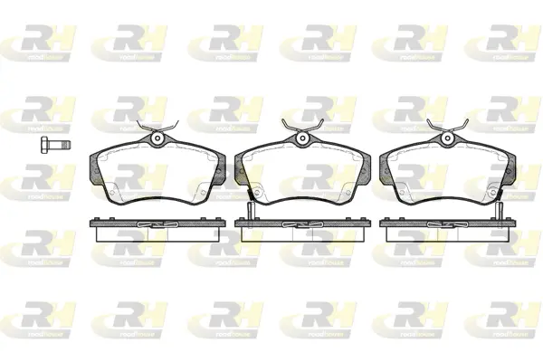 Brake Pad Set, disc brake (2753.02)