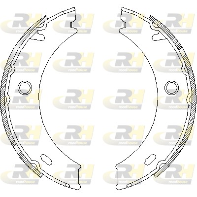 Brake Shoe, parking brake (4714.01)