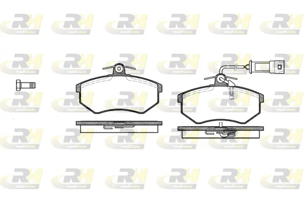 Brake Pad Set, disc brake (2134.12)