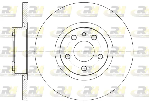 Brake Disc (6512.00)