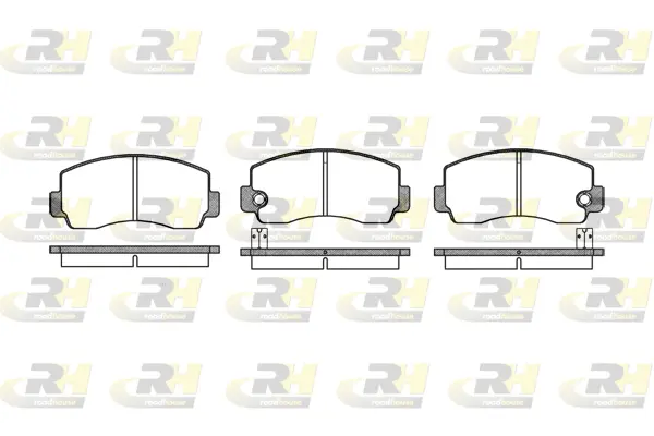 Brake Pad Set, disc brake (2094.10)