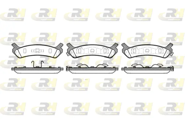 Brake Pad Set, disc brake (2359.00)