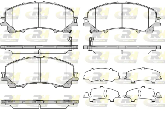 Brake Pad Set, disc brake (21407.12)