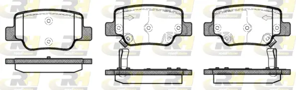 Brake Pad Set, disc brake (21452.02)