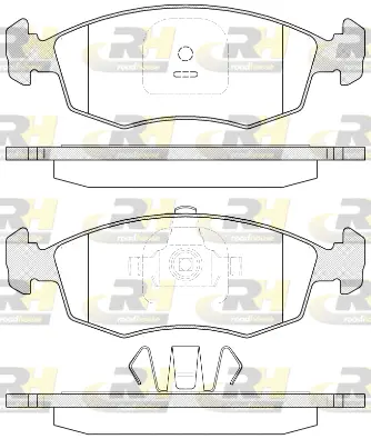 Brake Pad Set, disc brake (2172.35)