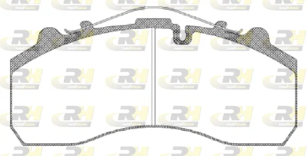Brake Pad Set, disc brake (JSX 2637.00)
