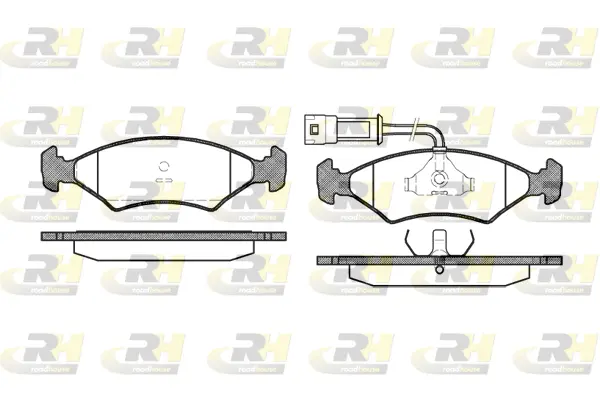 Brake Pad Set, disc brake (2119.22)
