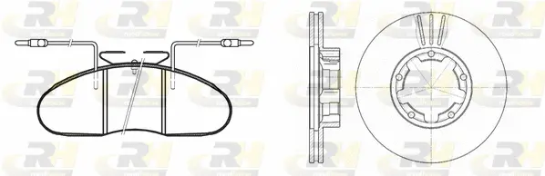 Brake Kit, disc brake (8048.01)