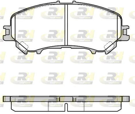 Brake Pad Set, disc brake (21318.22)