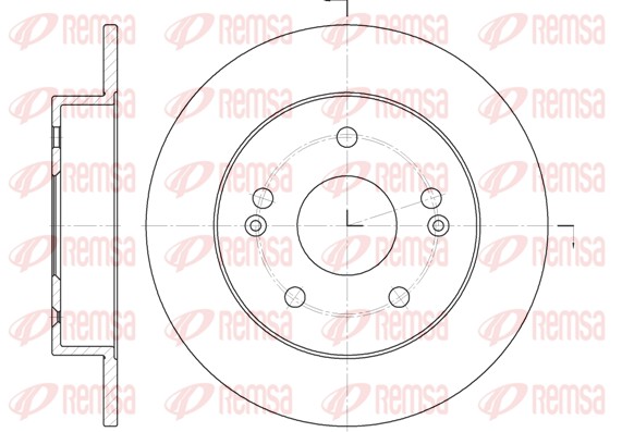 Brake Disc (61981.00)