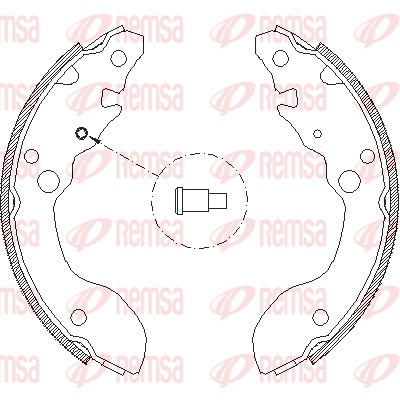 Brake Shoe (4124.00)