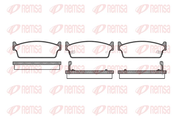 Brake Pad Set, disc brake (0227.02)