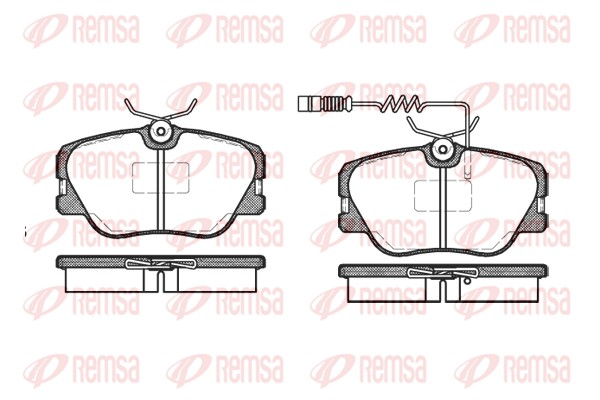 Brake Pad Set, disc brake (0189.02)