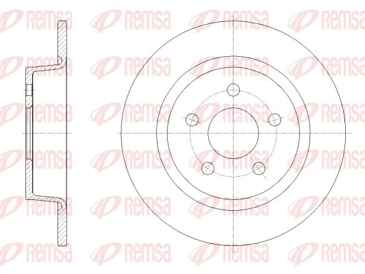 Brake Disc (62520.00)