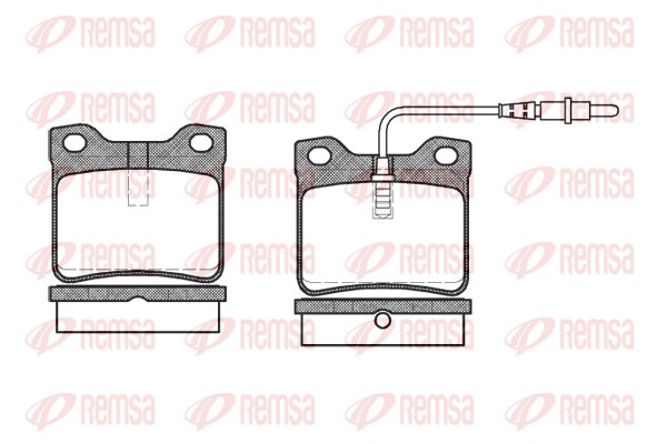 Brake Pad Set, disc brake (0321.02)