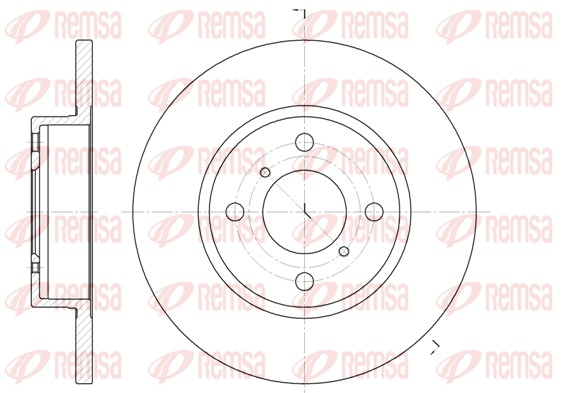 Brake Disc (6621.00)