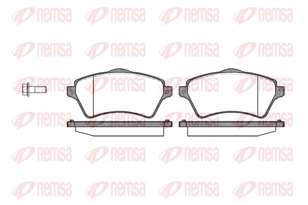 Brake Pad Set, disc brake (0822.00)
