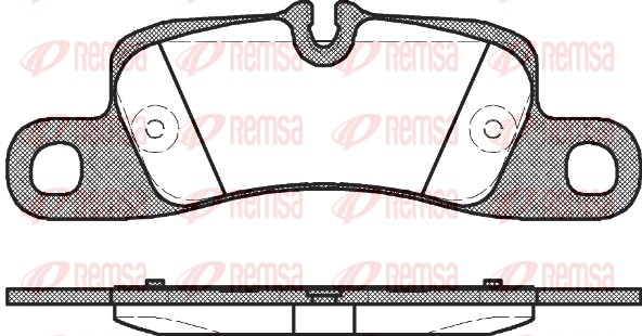 Brake Pad Set, disc brake (1379.00)