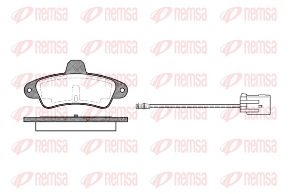 Brake Pad Set, disc brake (0433.02)