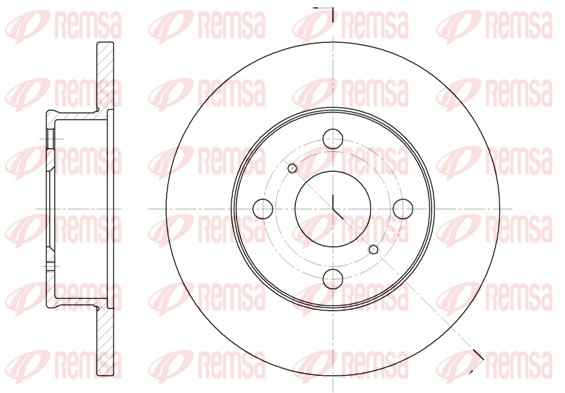 Brake Disc (6401.00)