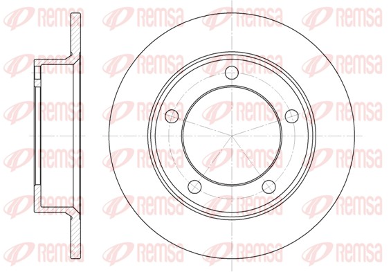Brake Disc (6257.00)