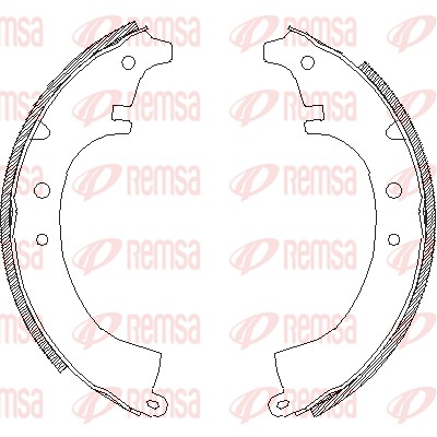 Brake Shoe (4087.00)