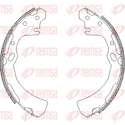 Brake Shoe (4384.00)