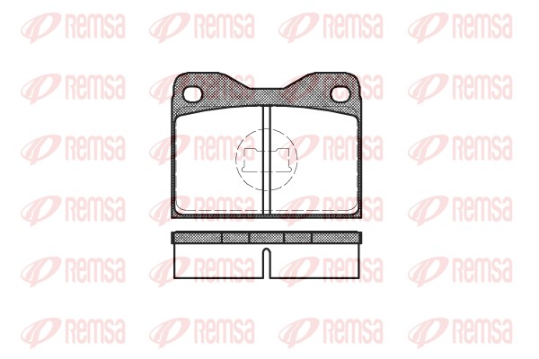 Brake Pad Set, disc brake (0008.30)
