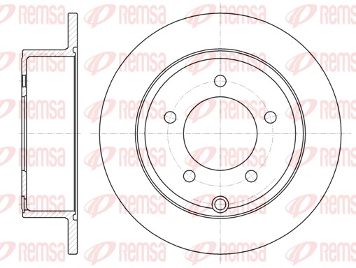 Brake Disc (61025.00)