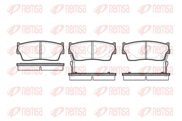 Brake Pad Set, disc brake (0289.02)