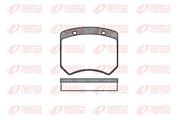 Brake Pad Set, disc brake (0051.00)