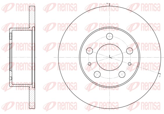 Brake Disc (6233.00)