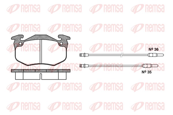 Brake Pad Set, disc brake (0144.14)