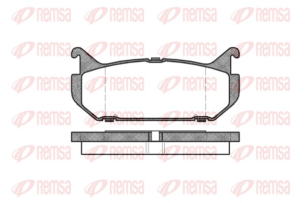Brake Pad Set, disc brake (0416.00)
