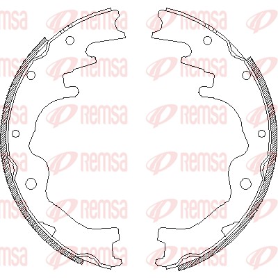 Brake Shoe (4388.00)
