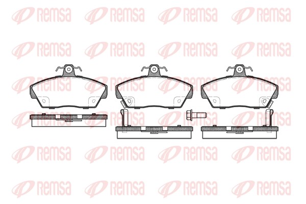 Brake Pad Set, disc brake (0330.02)