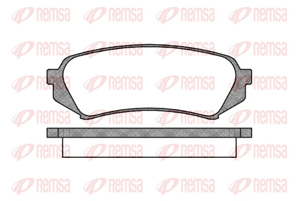Brake Pad Set, disc brake (0706.00)